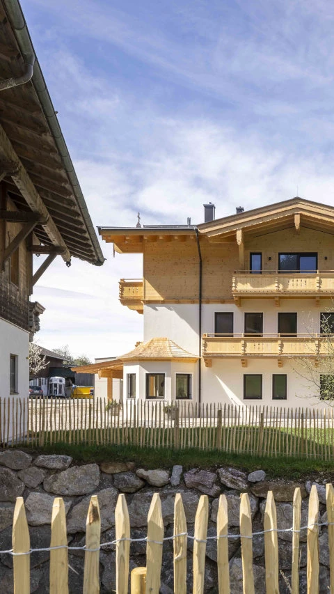 Der Kafmahof in Söll Außenansicht