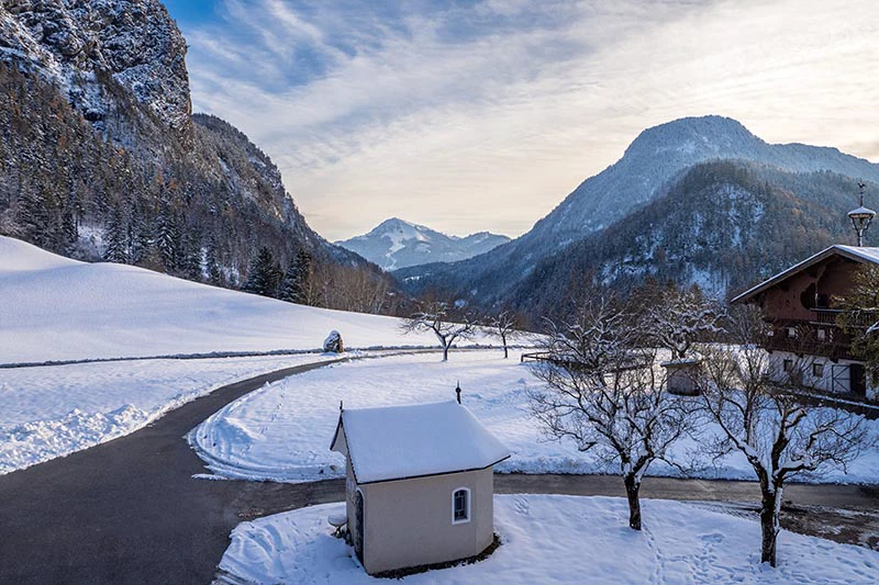Zimmer Pölven Aussicht